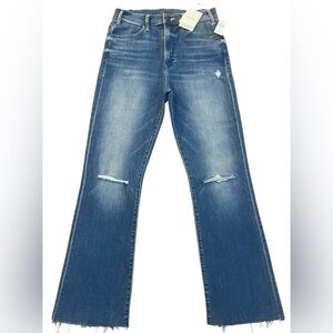 MOTHER Hustler Ankle Fray, Size 29, NWT Anthropologie
